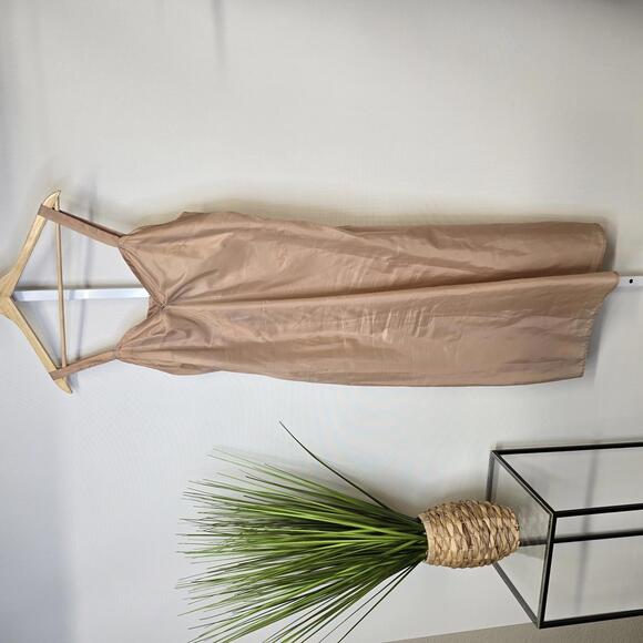 Vintage Henry-Lee Women's Midi Dress in Nude - Picture 1 of 5
